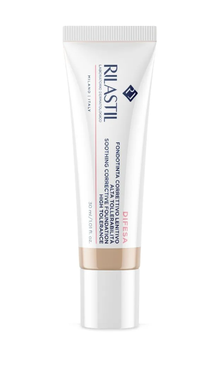 Rilastil Difesa Fondotinta Lenitivo Alta Tollerabilità 01 Pelle Sensibile e Reattiva 30ml